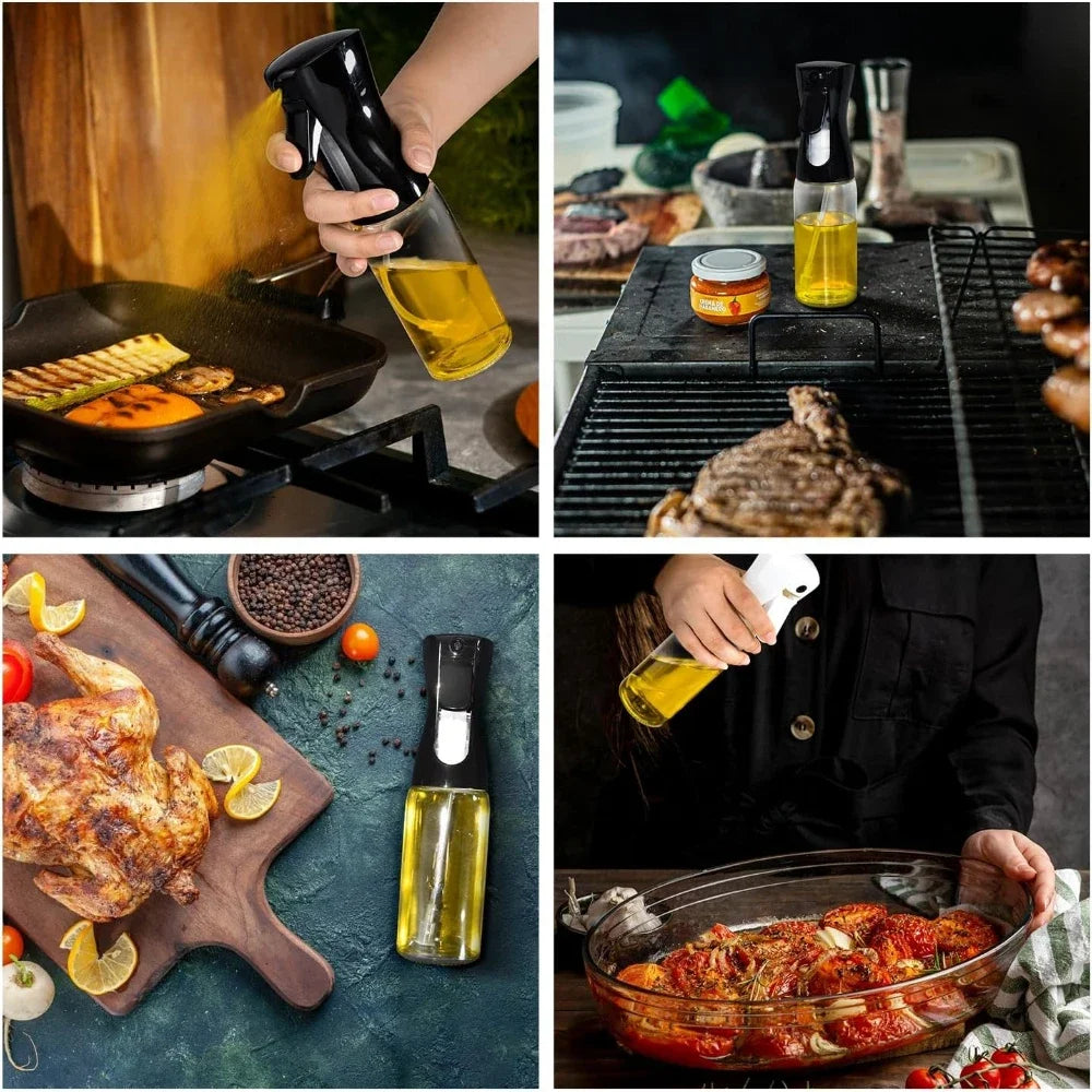 Premium Oil Sprayer – 300ml / 500ml Kitchen Mist Dispenser for Cooking, Air Fryer & Baking
