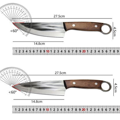 Ultra-Sharp Boning Knife – Heavy Duty Butcher Cleaver for Meat, BBQ, and Fishing