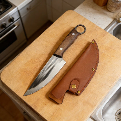 Ultra-Sharp Boning Knife – Heavy Duty Butcher Cleaver for Meat, BBQ, and Fishing